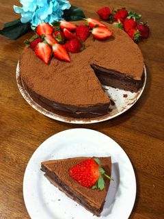 Foto resep Chocolate Mousse Cake