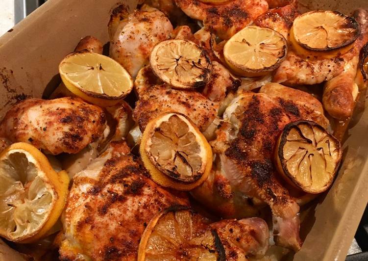 Recipes for Lemon Chicken Traybake