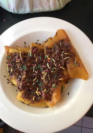 Foto resep Pisang goreng saus mentega