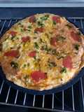 Pastel de hojaldre salado