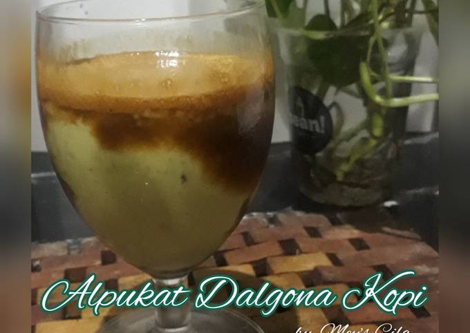 Resep Alpukat Dalgona Kopi Oleh Mey S Cila Cookpad