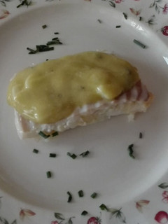 Una foto de Lomo de bacalao al pil pil