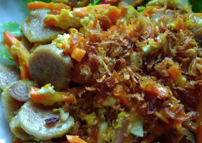 Resep Orak Arik Wortel Bakso Oleh Isni Yuniar Cookpad