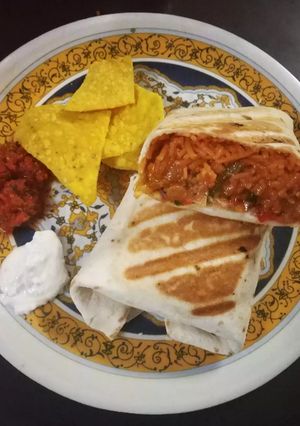 A picture of Mexican Burritos.