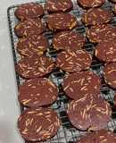 ｜甜點｜巧克力杏仁手工餅乾Chocolate Almond Cookies