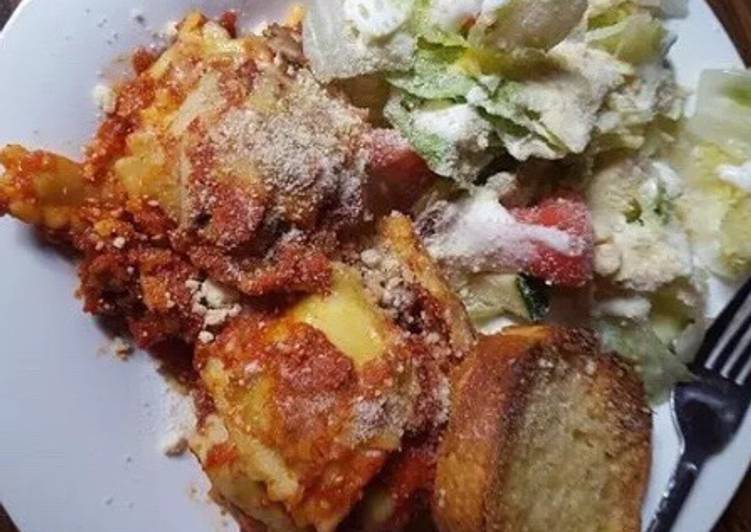 Recipe of Super Quick Homemade Lazy day lasagna