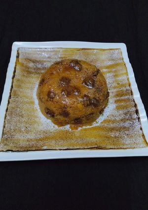 A picture of Butterscotch sooji sheera.