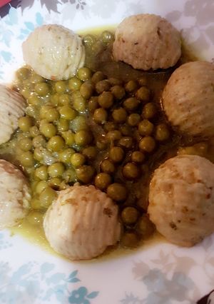 صورة لوصفة جلبانه ودجاج في قوالب سيليكون