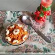 Carrot halwa in lactose free milk