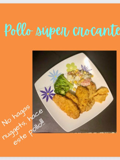 Una foto de Pollo súper crocante!