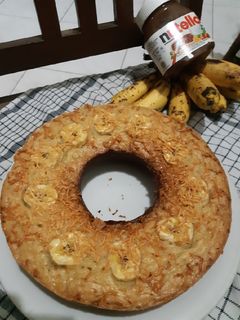 Foto resep Bolu Pisang Keju Tanpa Mixer