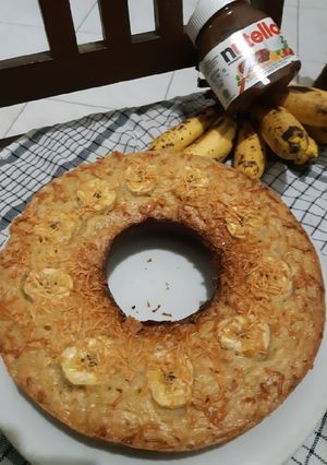 Foto resep Bolu Pisang Keju Tanpa Mixer