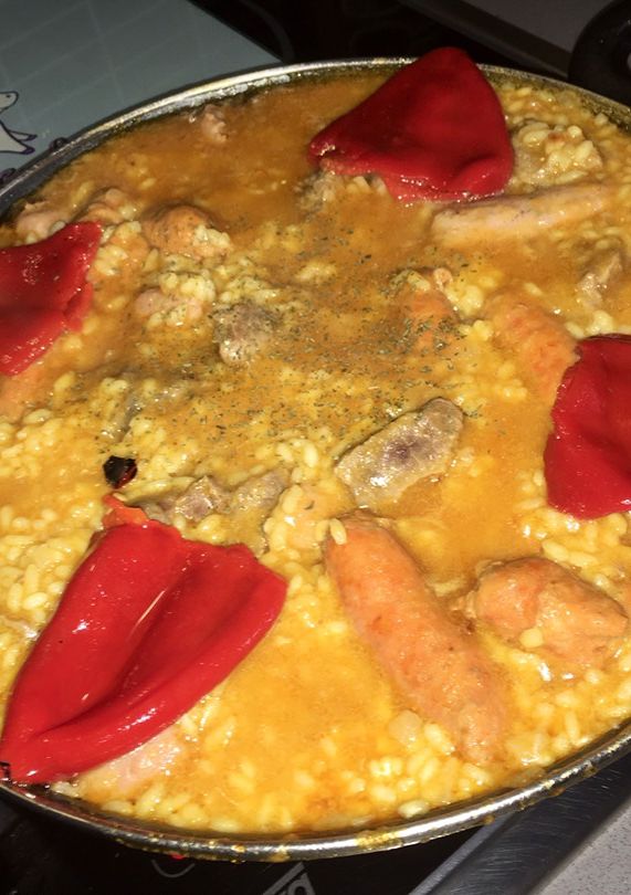 Una foto de Arroz guisado