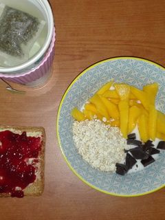Una foto de Desayuno saludable