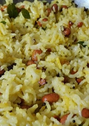 લેમન રાઇસ રેસીપી મુખ્ય ફોટો