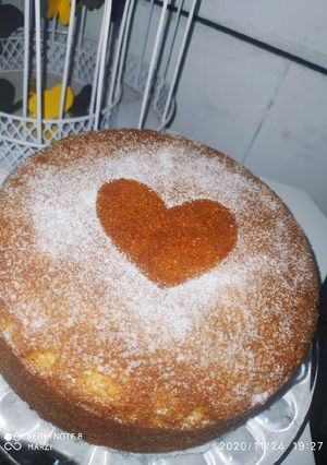 عکسی از دستور کیک نارگیلی