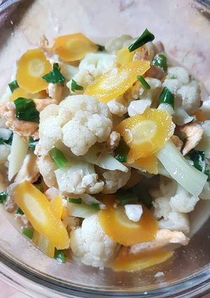 Foto resep Kembang kol dan telur