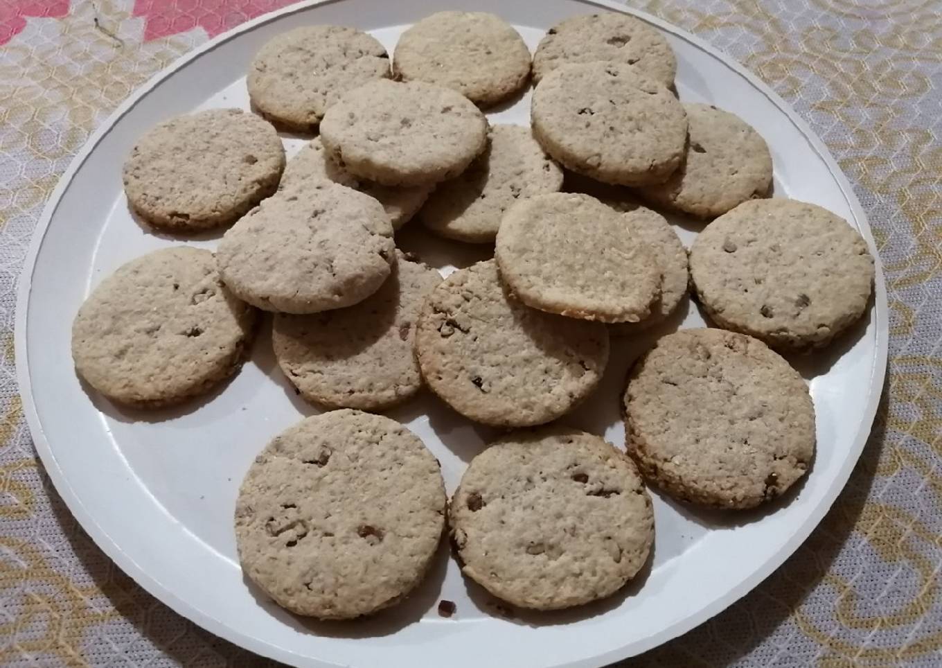 Galletas con harina de arroz y avena