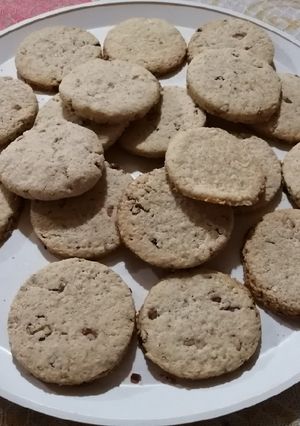 Una foto de Galletas con harina de arroz y avena