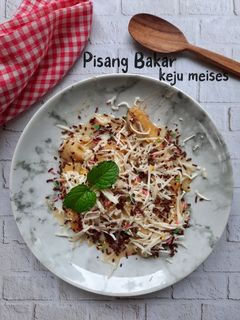 Foto resep Pisang Bakar Keju Meses