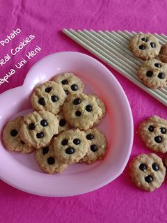 Foto resep Sweet Potato Oatmeal Cookies 🍠🍪