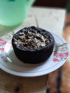 Foto resep 01. Brownies Kukus kopi free GLUTEN Tanpa mixer
