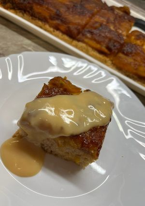 Karamellás-almás kavart recept fotója