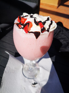 Una foto de Smoothie de Fresa en Mambo