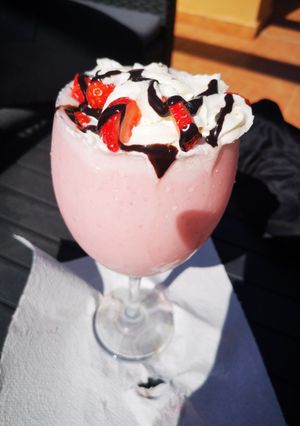 Una foto de Smoothie de Fresa en Mambo