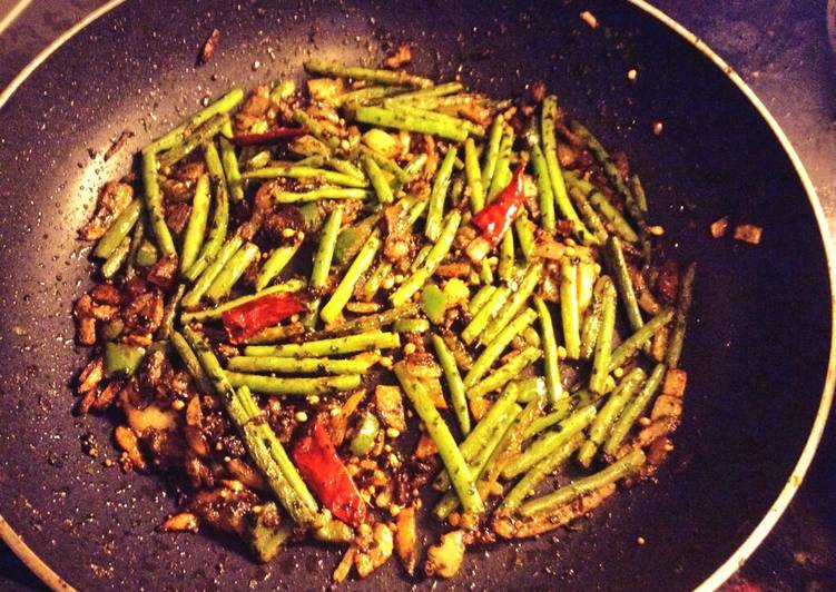 Sautéed green beans