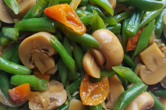 Cara Memasak Tumis Buncis Jamur Kancing Enak