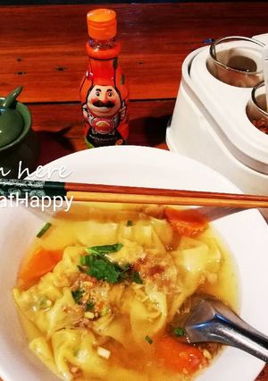 รูปของ เกี๊ยวหมูกุ้งซุฟหวาน
