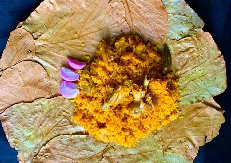 Nati style Chicken biriyani Karnataka style biriyani