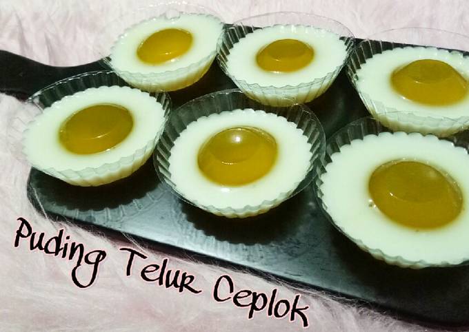 Puding Telur Ceplok