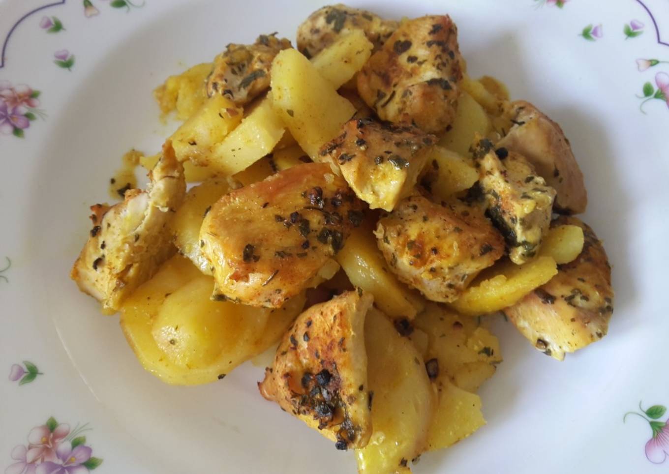 Pollo al "ras el hanout" (en thermomix)