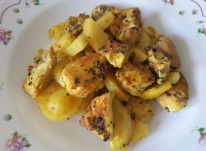 Foto principal de Pollo al "ras el hanout" (en thermomix)