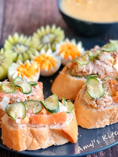 鮪魚蛋沙拉 的食譜成品照片