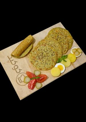 عکسی از دستور نان عدس (نان پروتئینی)