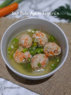 Foto resep Sup Bola Ayam Sayuran