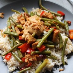 A picture of Vegan Gado Gado.