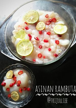 Foto resep Asinan Rambutan Nano Nano