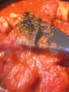 Una foto de Merluza en salsa de tomate