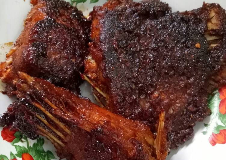 Proses Menyiapkan Gurame panggang yummy Anti Gagal