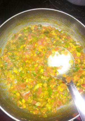 Ginger and green onions ki sabzi रेसिपी मुख्य फोटो