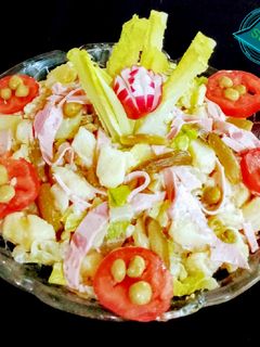 عکسی از دستور سالاد کاردینال (فرانسوی)