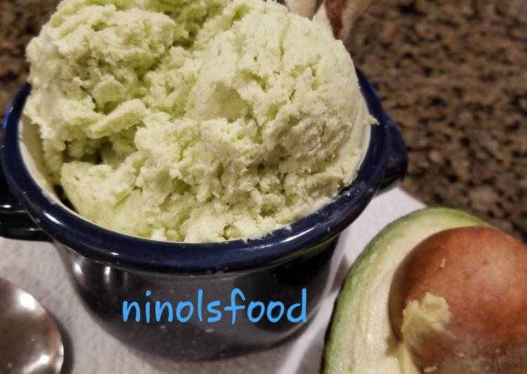 Resep Low Carb Avocado IceCream Anti Gagal