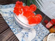 A picture of lollipop with glucose