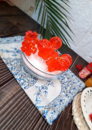 A picture of Homemade Lollipops 🍭 🍭.