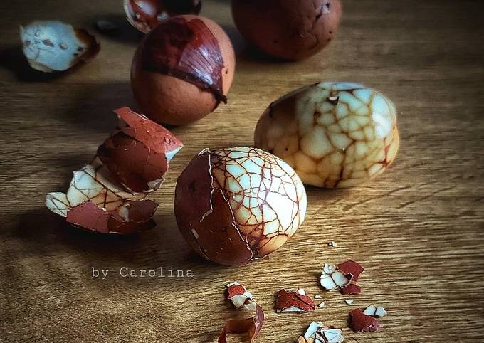 Cara Memasak Telur Pindang Retak