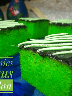 Foto resep Brownies Kukus Pandan(Ny.Liem)